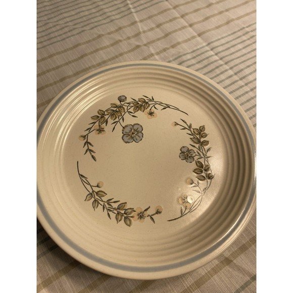 Set of 5 The Cellar for Macy’s Blue & Peach Floral Dessert Plates Japan FW1239 - Picture 12 of 12